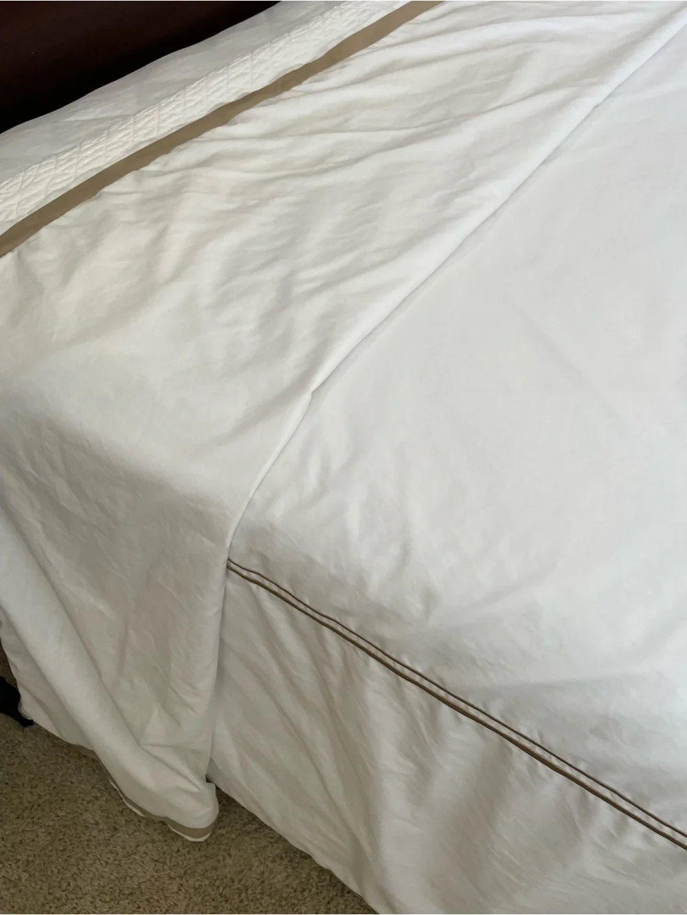 Hotel Collection 3 Pc Egyptian Cotton King Duvet & Standard Shams